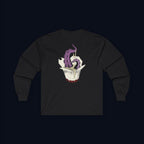 tentacle takeout back print long sleeve t-shirt — nostalgic minimalist streetwear