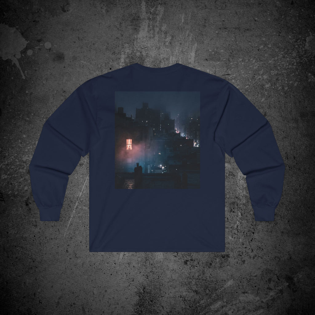 window light long sleeve t-shirt — nostalgic minimalist streetwear