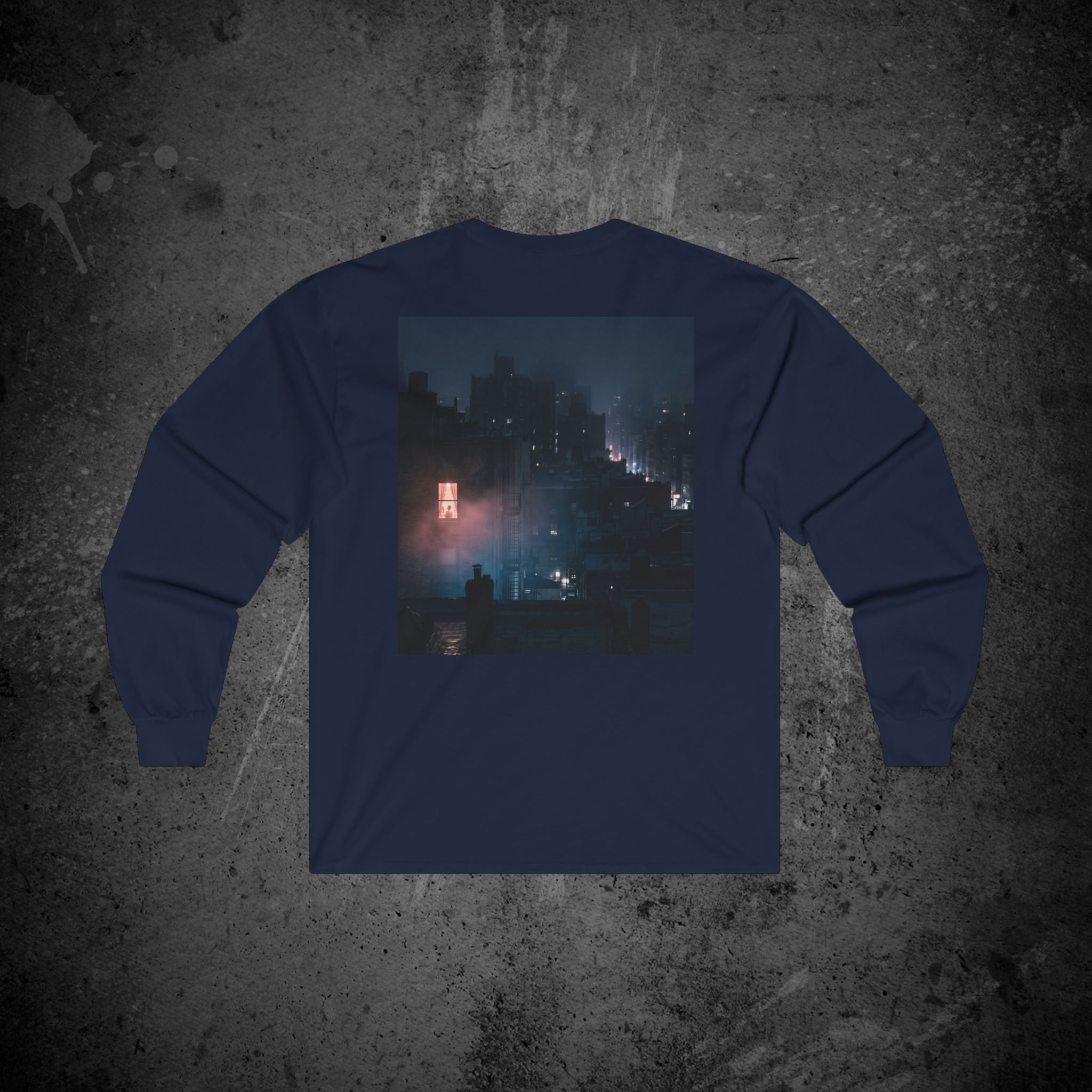 window light long sleeve t-shirt — nostalgic minimalist streetwear