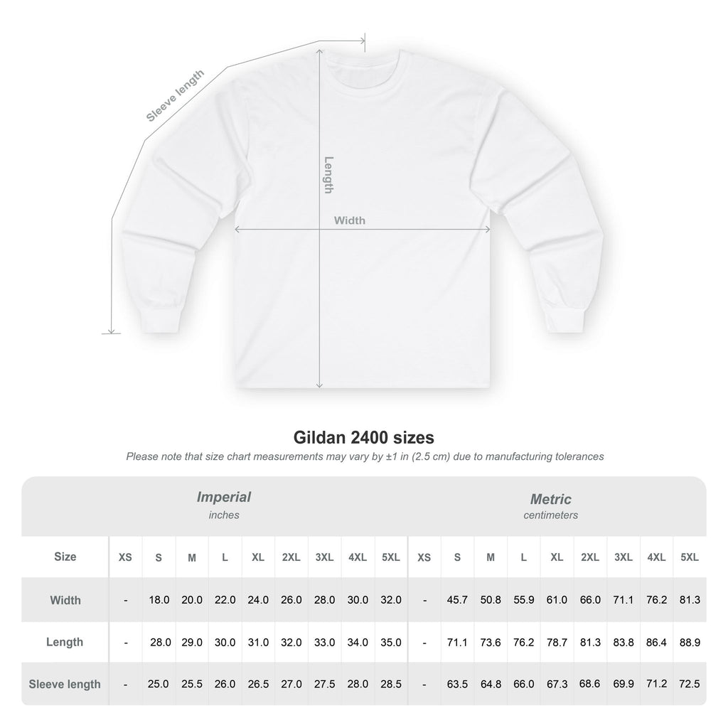 window light long sleeve t-shirt — nostalgic minimalist streetwear